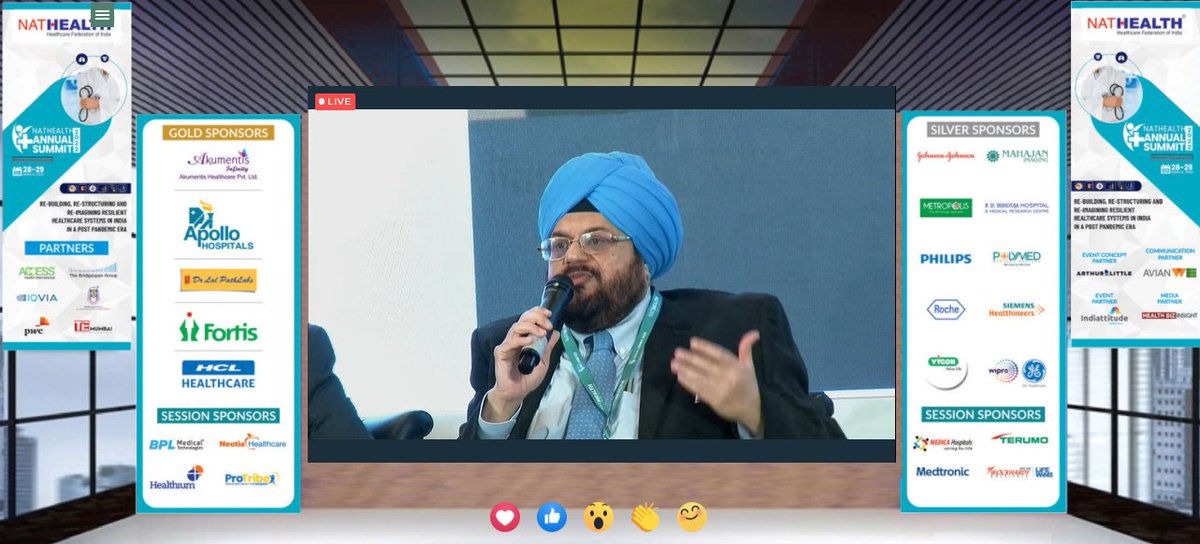 When we talk about innovative financing we need to work towards enabling the environment and work towards supporting startups as they can help create a huge impact.
-<a href="/ashwajitipe/">Ashwajit Singh</a>, <a href="/IPEGlobal/">IPE Global Limited</a> 
#NATHEALTHAnnualSummit