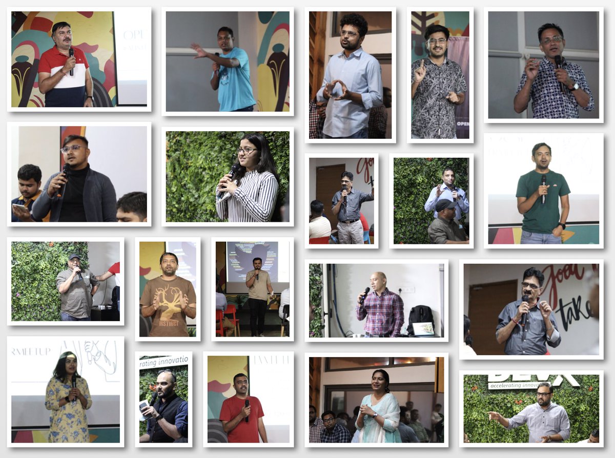 kumarmanish9's tweet photo. #AhmTwitterMeetUp photos are here :
- https://t.co/glF6Y1aDua
Big thanks to📸 @kartavya_05 for capturing the moments.
@kalpsanghavi thanks for connecting. See you all and those who missed in the next meet up. #Ahmedabad https://t.co/FoFb4BDnWR