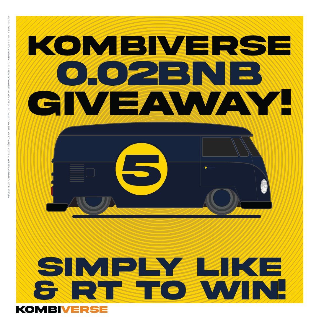 It's GA time! Guys simply RT and Like the Tweet ABOVE and tag 3 friends in the reply and we will pick one random winner to walk away with 0.02 #BNB. 

GA ends on 31st March, 7.00pm.