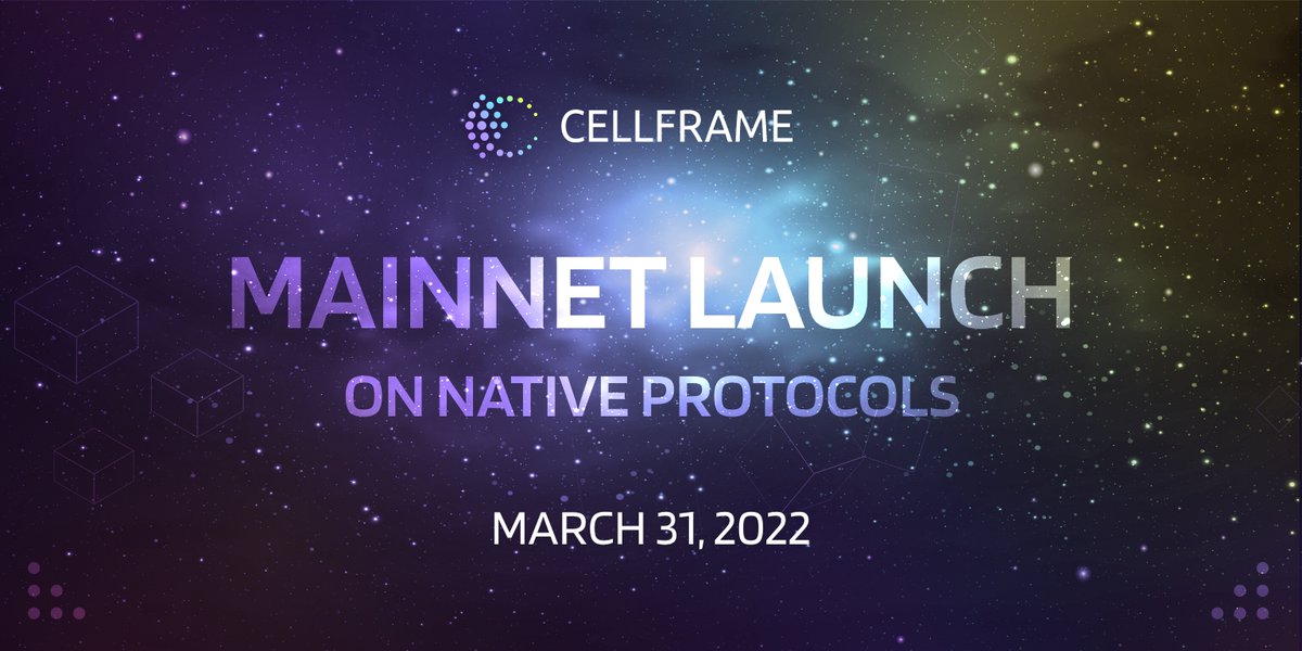 Cellframe Network (@cellframenet) on Twitter photo 