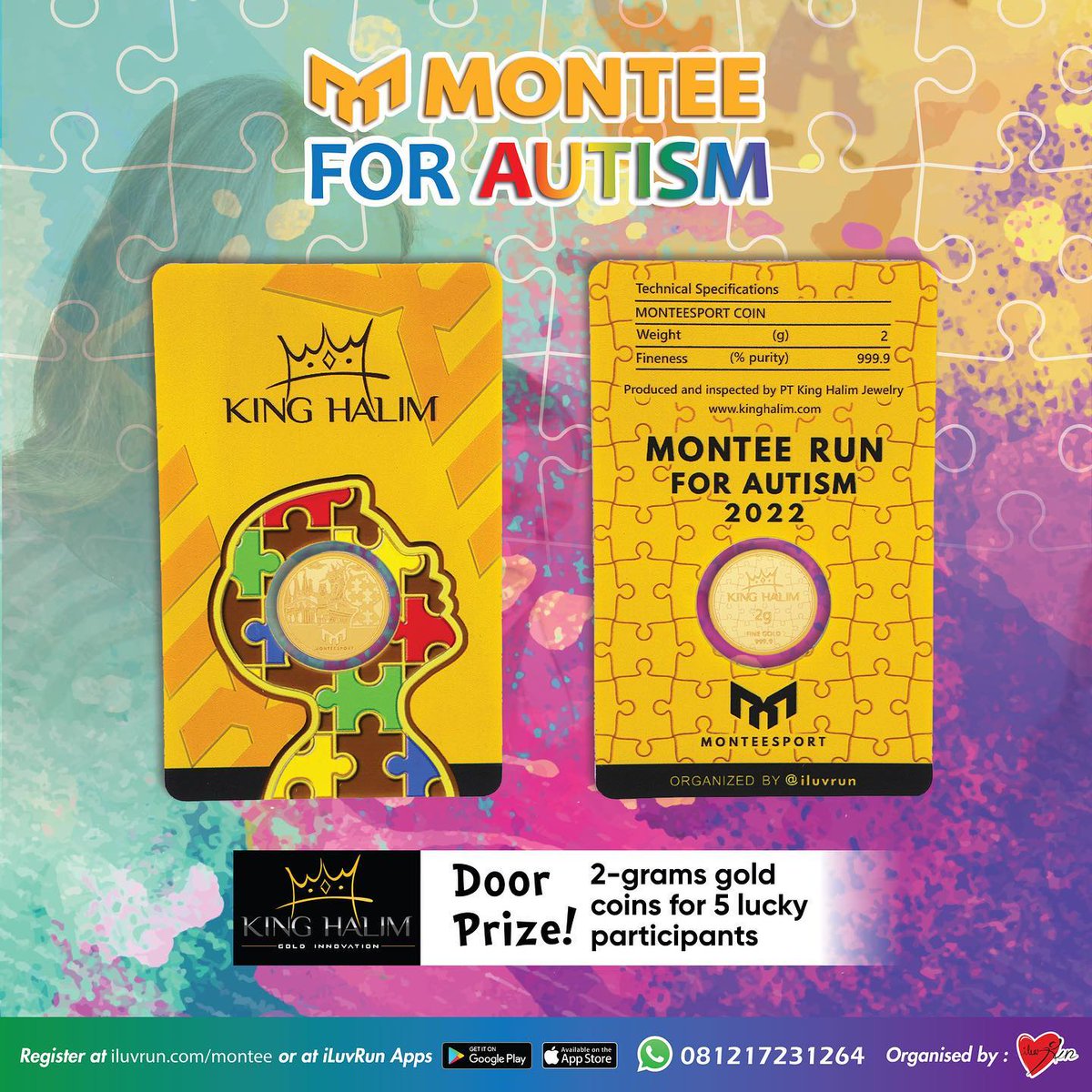 Doorprize Montee Run for Autism 2022