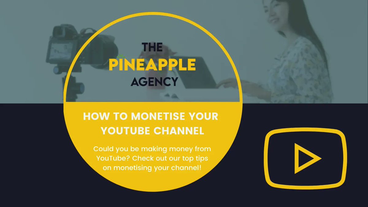 Do you have a popular YouTube channel? You may be able to monetise it! Find out more in our latest blog post below: 

buff.ly/3sKw3rd

#DigitalMarketing #Marketing #DigitalMarketingAgency #MarketingAgency #Bournemouth #Poole #Dorset #digitalmarketingtips