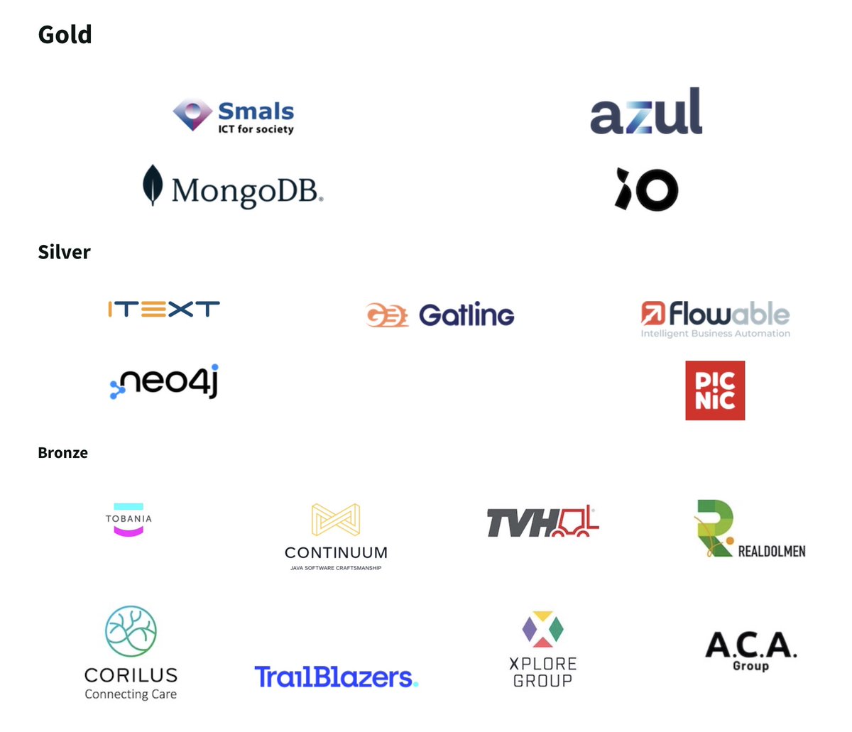 Still 6 months until #Devoxx Belgium but already 50% of the partner slots allocated! 
Go Go Go <a href="/Krisje10/">Kristien Leyn</a> 👊🏽🤩 🔥