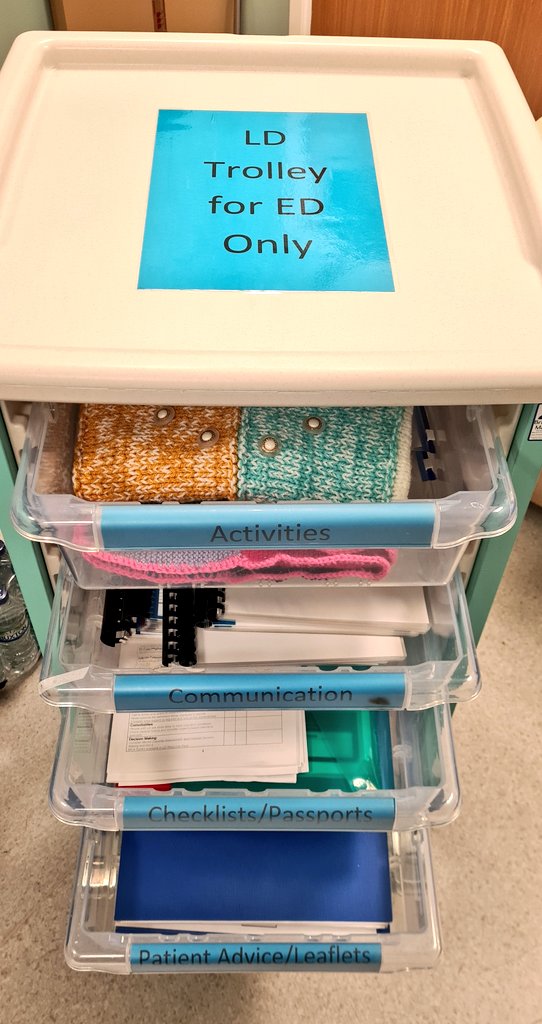 Marianne Govinden π (@missmariannegov) on Twitter photo π Today we welcome Learning Disability Awareness Week π *Sharing patient stories for reflection & learning.
*Introducing LD Alert stickers & our new LD Resource Trolley.
#makethereasonableadjustment #improvingpatientcare
<a href="/BhrutLDTeam/">BHRUT Learning Disability & Autism Team</a> <a href="/BHRUT_NHS/">BHRUT NHS π₯</a> <a href="/BHR_ED/">KGH & QH Emergency Departments</a> π Today we welcome Learning Disability Awareness Week π *Sharing patient stories for reflection & learning.
*Introducing LD Alert stickers & our new LD Resource Trolley.
#makethereasonableadjustment #improvingpatientcare
<a href="/BhrutLDTeam/">BHRUT Learning Disability & Autism Team</a> <a href="/BHRUT_NHS/">BHRUT NHS π₯</a> <a href="/BHR_ED/">KGH & QH Emergency Departments</a>