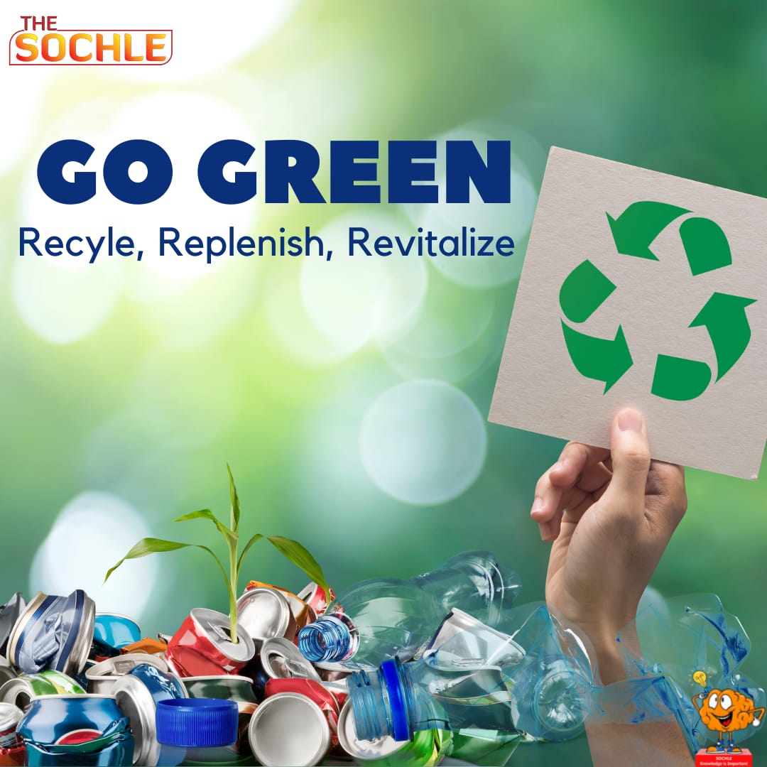 thesochle's tweet photo. Recycle, Replenish, Revitalize ♻️🌍

Follow us for daily news, motivation and riddles!
.
.
.
.
.
#gogreen💚 #savetheplanet #knowledgeable #recycle #replenish #revitalize #TheSochle https://t.co/ExZu3iwDi0