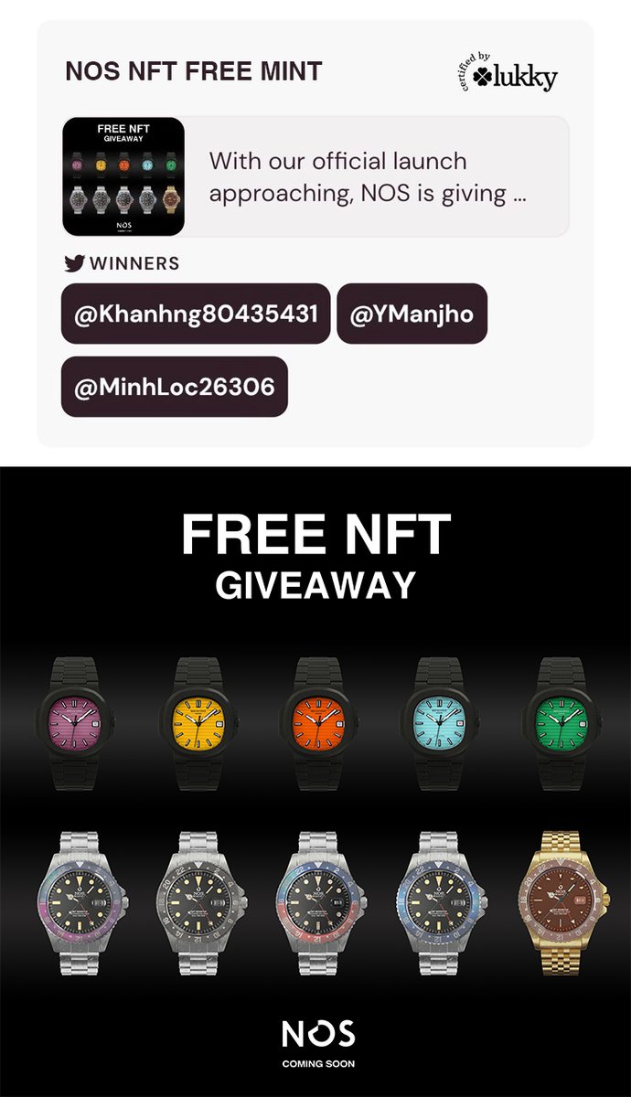 NOS | NFT tweet media