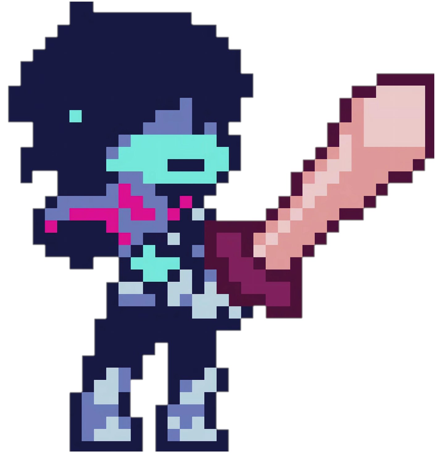 Deltarune Крис пиксель