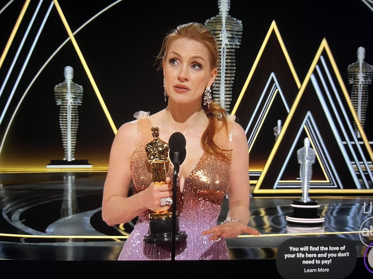 “and to anyone tempted to kiss the tv tonight, please don’t chip your tooth”
