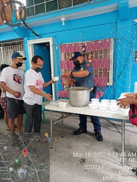 MpdPs9's tweet photo. MPD-Malate Police Station PS-9
On March 17, 2022 at about 9:00 am, SCADS personnel, under the direct supervision of PCPT HENRY G NAVARRO, Chief SCADS conducted PNP Community Outreach Program to the constituent of Brgy 712 Zone 78 along Maginhawa St Malate Manila. . https://t.co/CuDynKvUyB