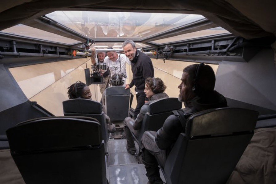 JohnnySobczak's tweet photo. so DUNE wins half a dozen #Oscars - three more than any film and including the cornerstones of cinema: cinematography and editing - yet the film’s director was not nominated. To put it bluntly, Denis Villeneuve not only absolutely should’ve been nominated, but he should’ve won. https://t.co/JRvnirS8fd