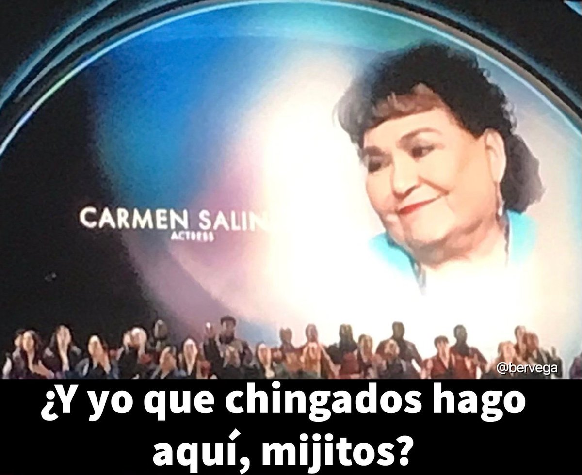 bervega's tweet photo. #carmensalinasoscars #carmensalinasoscares https://t.co/AQcsh6vpDX