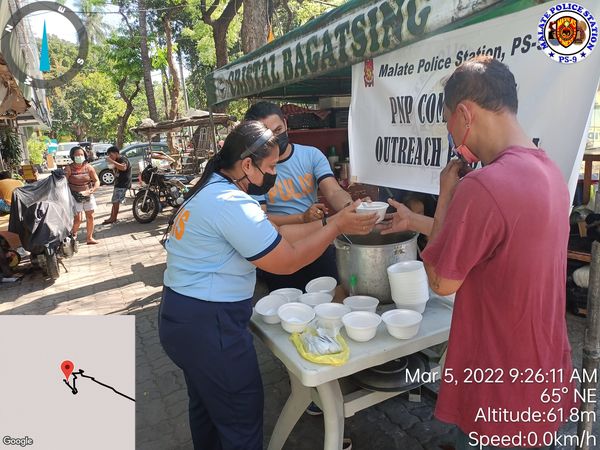 MpdPs9's tweet photo. MPD-Malate Police Station PS-9
SCADS
On March 5, 2022 at about 9:26 am, SCADS personnel, under the direct supervision of PCPT HENRY G NAVARRO, Chief SCADS conducted PNP Community Outreach Program to the constituent of Brgy 706 Zone 77 along Quirino Avenue Malate Manila. . https://t.co/WrlyixW3OA
