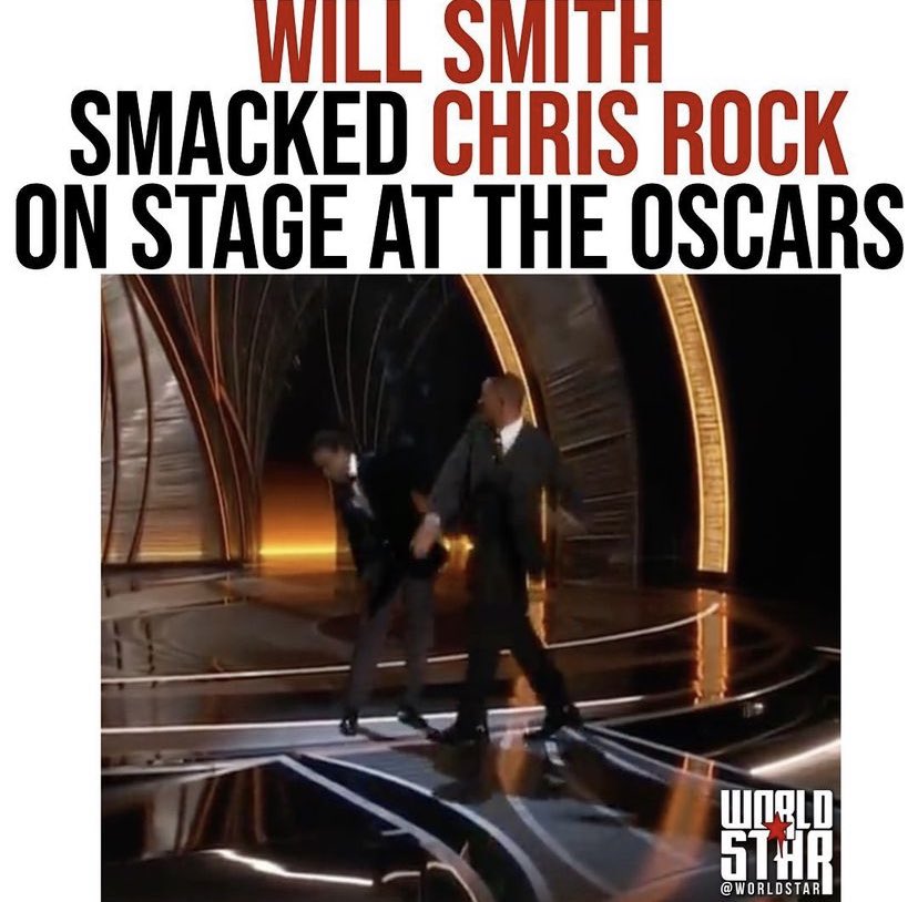 bigslaughta_'s tweet photo. Full video of #WillSmith smacking #chrisrock 😫😭😭 https://t.co/w67b4YKPxw https://t.co/181LUIpWr8