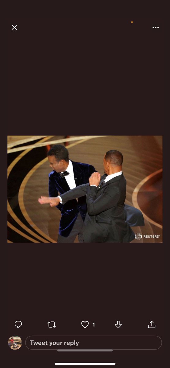 _unclewayne's tweet image. I got one little fight and my mom got scared 😂😂😂😂😂😂 #WillSmith #Oscar #BelAir
