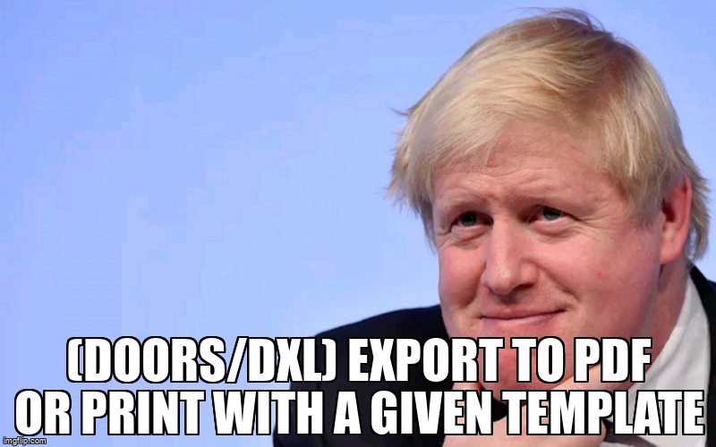 overflow_meme's tweet image. (DOORS/DXL) Export to pdf or print with a given template stackoverflow.com/questions/1326… #pdfgeneration #report #pdf #ibmdoors