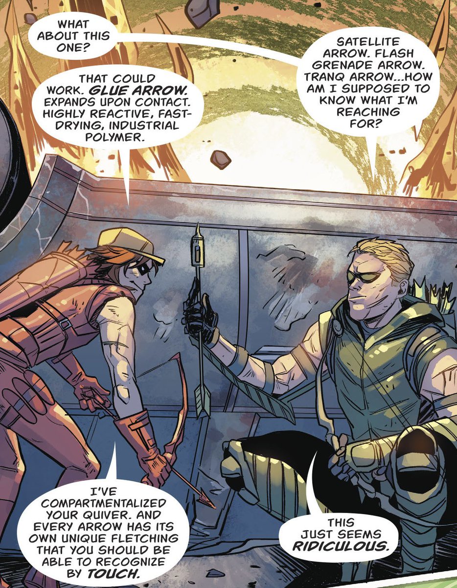 ‘how am i supposed to know what i’m reaching for? this just seems ridiculous.’

my brother in christ YOU picked the arrow