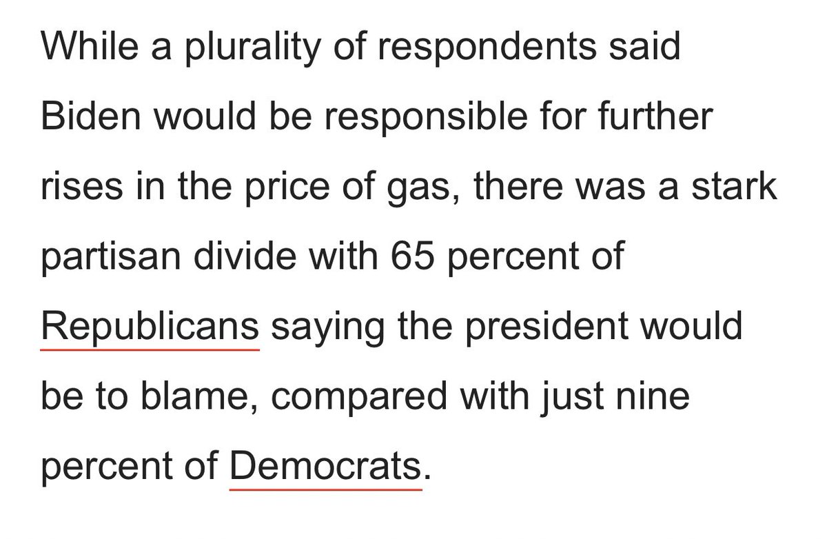 DoctorMcCoy2024's tweet image. The @GOP gets the credit for rising conflation about gas prices. That’s 65% of REPUBLICAN Americans. The least you could do is get the damn partisan context correct when you try to blow things out of proportion. #GOPtheRussianParty #GOPLiesAboutEverything newsweek.com/biden-gas-pric…