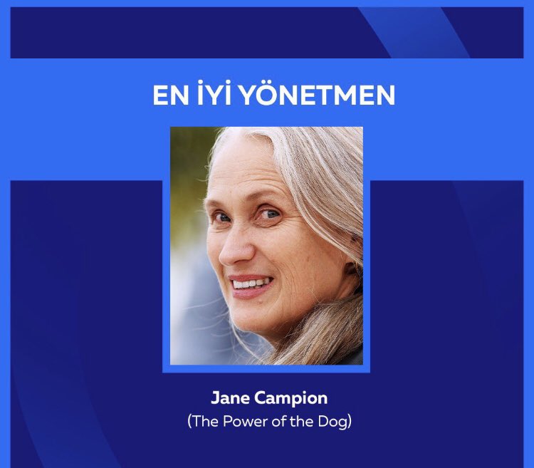 Jane Campion, En İyi Yönetmen ödülünün sahibi oldu.
  #Oscars #JaneCampion