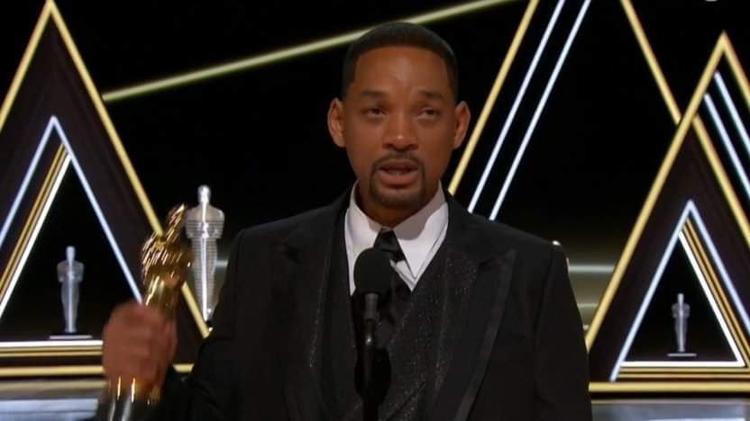 iConicStoreBR's tweet photo. defendeu a esposa
e ganhou um oscar.

simplesmente, Will Smith.🏆 https://t.co/rQr5madyvq