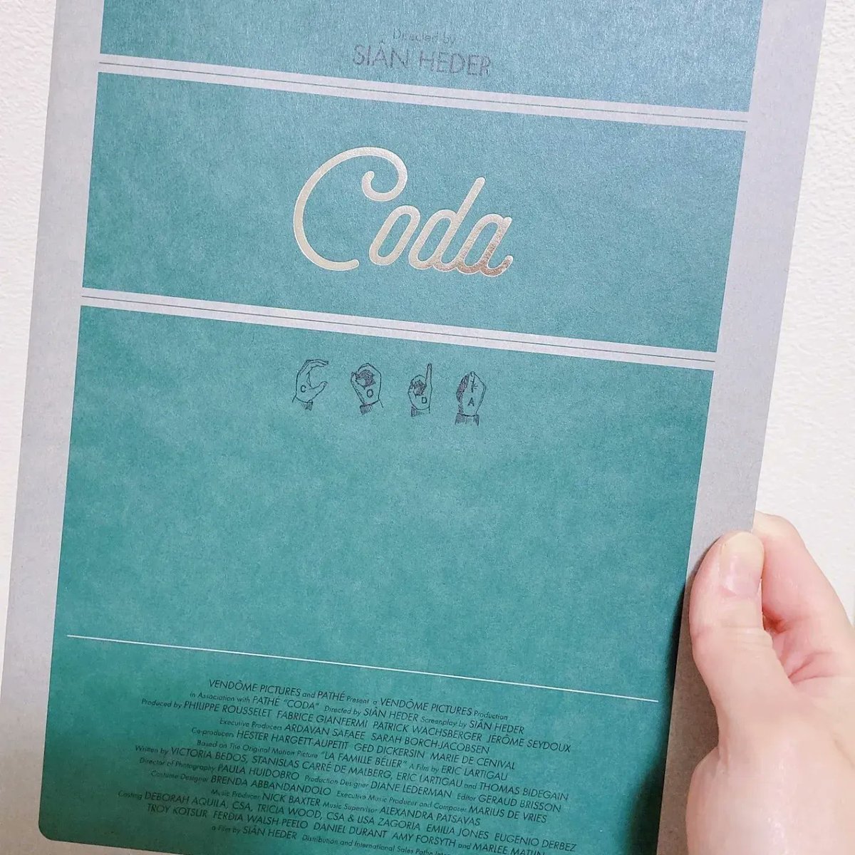 keikei1230's tweet photo. 作品賞受賞‼️
ホントにいい映画でした✨
おめでとうございます‼️
#coda
#アカデミー賞2022
https://t.co/XXSvy03QqY https://t.co/bQEkQhQCI4