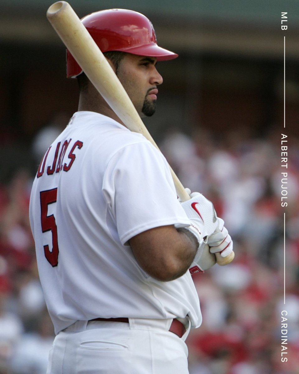 TheAthletic's tweet photo. The Machine is back in St. Louis.

The Cardinals are finalizing a one-year deal with Albert Pujols, sources tell @katiejwoo. 

The 42-year-old spent his first 11 seasons in St. Louis where he won three MVP awards and two World Series titles. https://t.co/sGsKGEsref