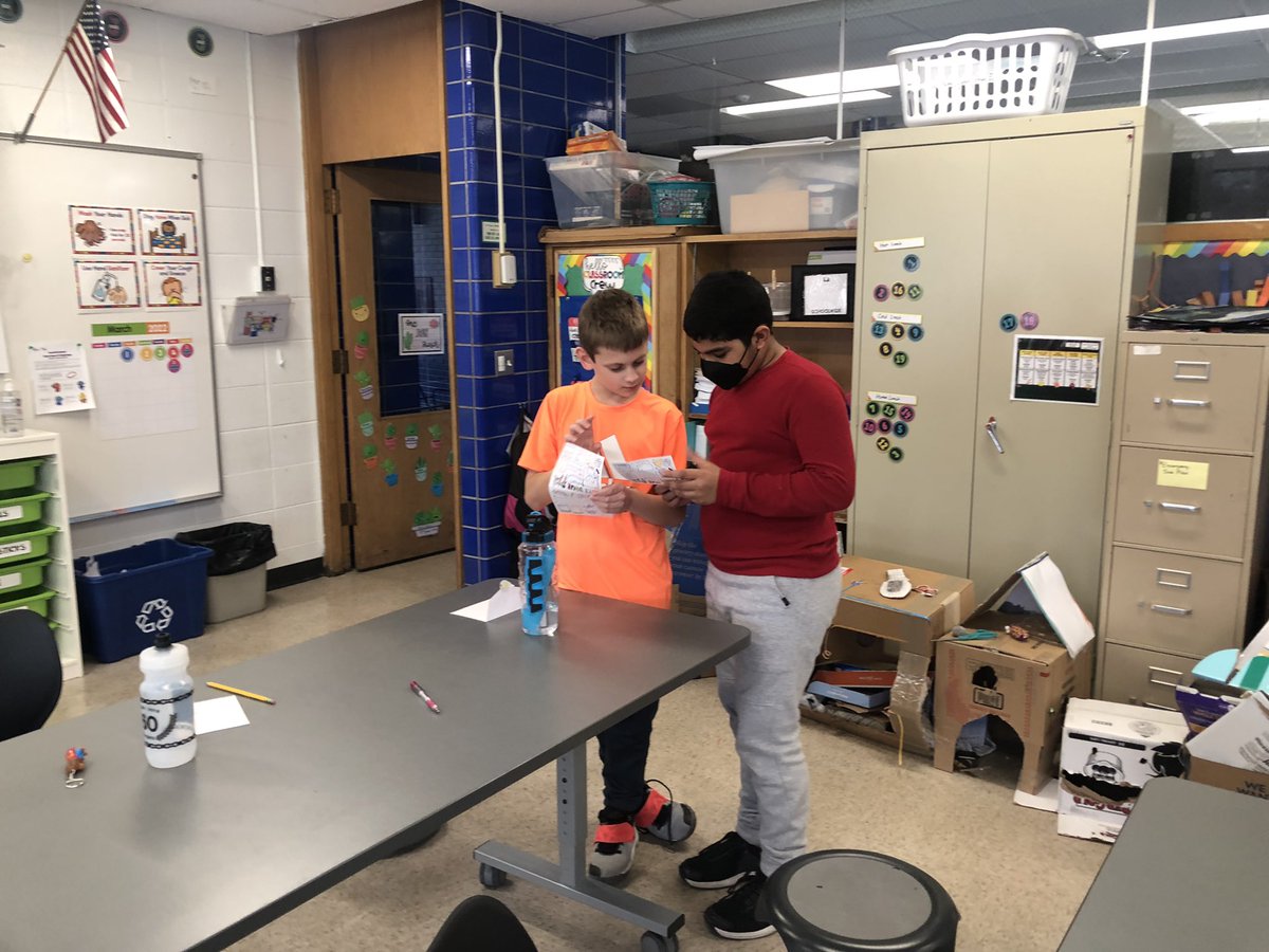 Excited to open letters from our pen pals at Shoemaker Elementary in Gate City, Virginia!  #euclidexplores #rtsd26learns