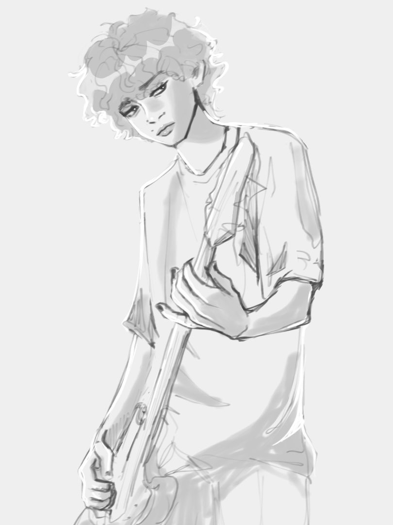 koko_koa_'s tweet image. doodle of @Calum5SOS 

@5SOS i can’t stop listening to #COMPLETEMESS 
#5SOS #5sosfanart