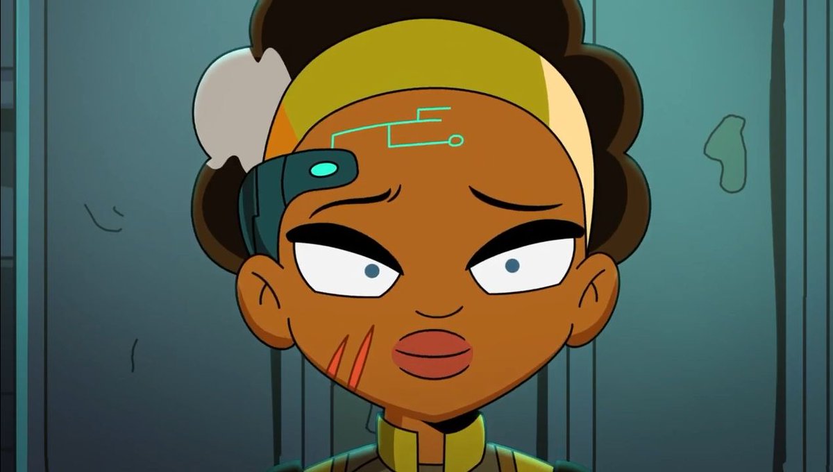 nighty34861368's tweet photo. This scene is so cute OMG ☺️✨✨
#FinalSpace #Nightfall #AshGraven #Airmom https://t.co/N8KZ5JDThI