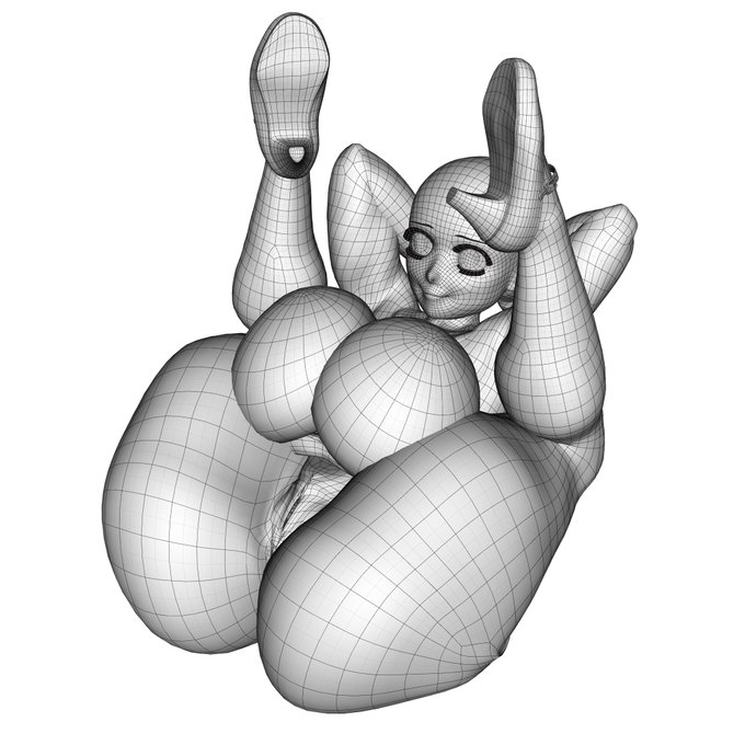 やらしいポーズ素材を作りました
使って、どうぞ 