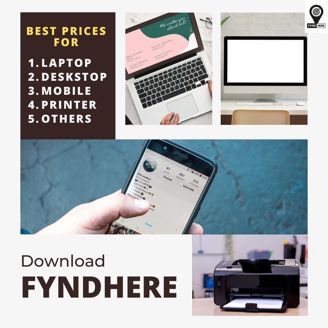 fyndhere's tweet photo. Own the finest electronics in a few seconds. Download the Fyndhere app to get access to countless discounted deals. Grabbing the best tech deals never got this easy!
#fyndhere #bestprices #bestdeals #tech #electronics #budget https://t.co/hnes1k1vEc