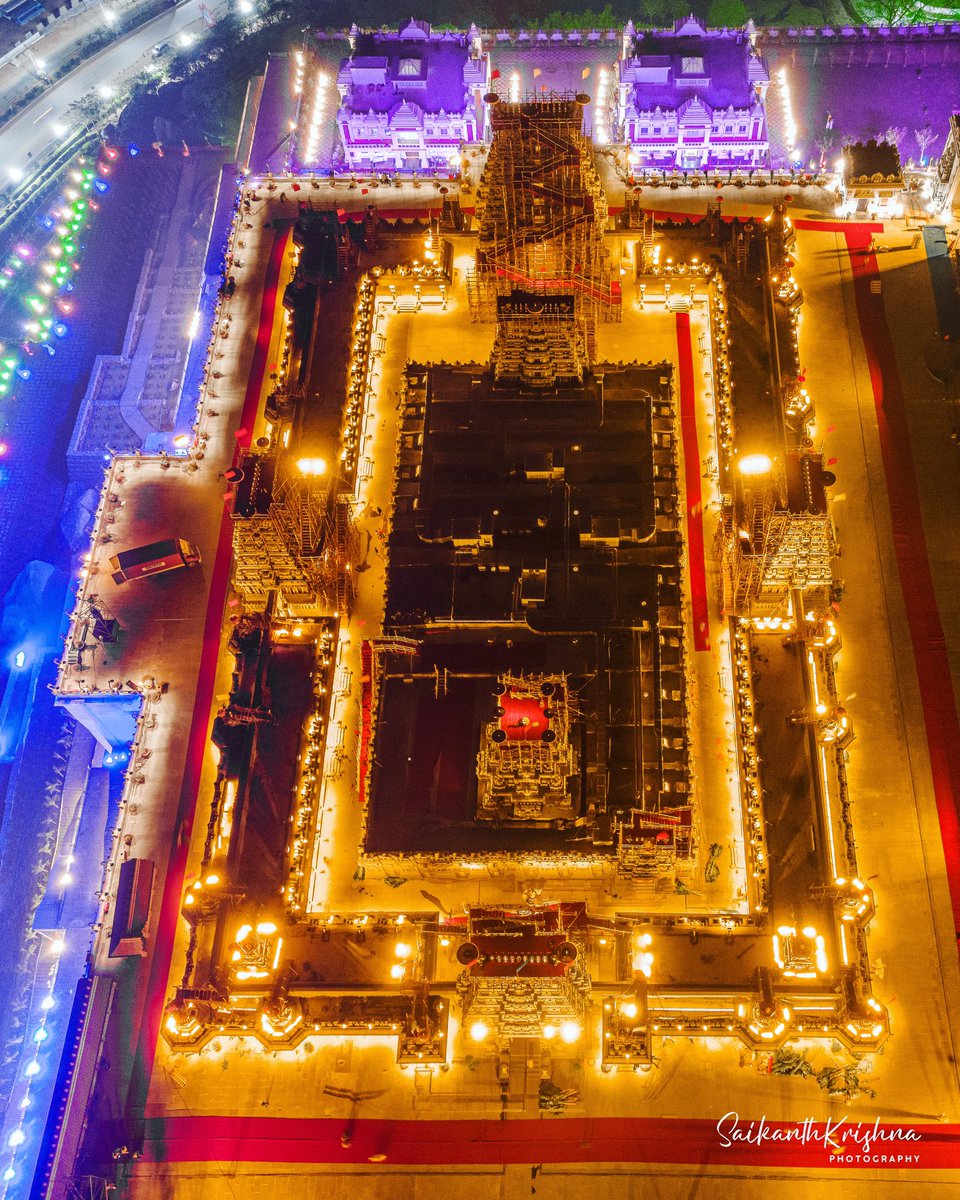 #Yadadri 
The Temple City Of #Telangana! 

📸: <a href="/iamsaikanth/">Saikanth Krishna</a>