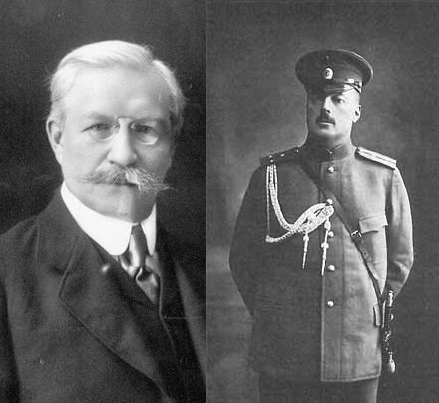 Two Russian ultranationalists attempt to assassinate former Russian Foreign Minister Pavel Milyukov (left) in Berlin. His friend Vladimir Dmitrievich Nabokov (right, father of author Vladimir Nabokov) is killed attempting to stop the assassins.