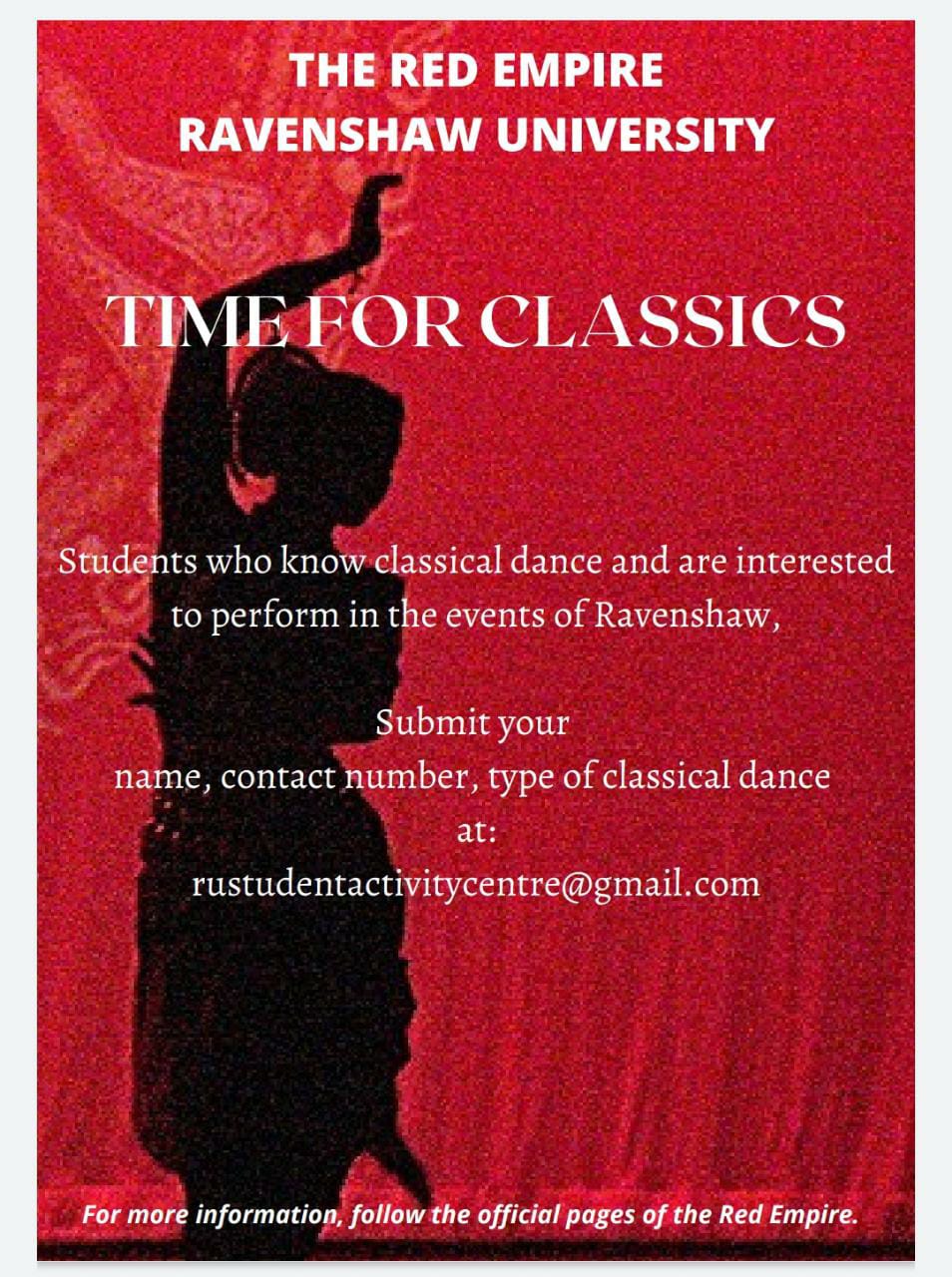 Ravenshaw University (_TheRedEmpire_) / Twitter