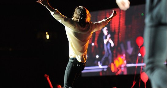 OfficialSMSA's tweet image. On this day in 2015 One Direction played their first of two concerts for their ‘On the road again Tour’. 

Over the two days 131,615 people attended the two concerts at FNB Stadium.

#SMSA #FNBStadium #10yearsOf1D