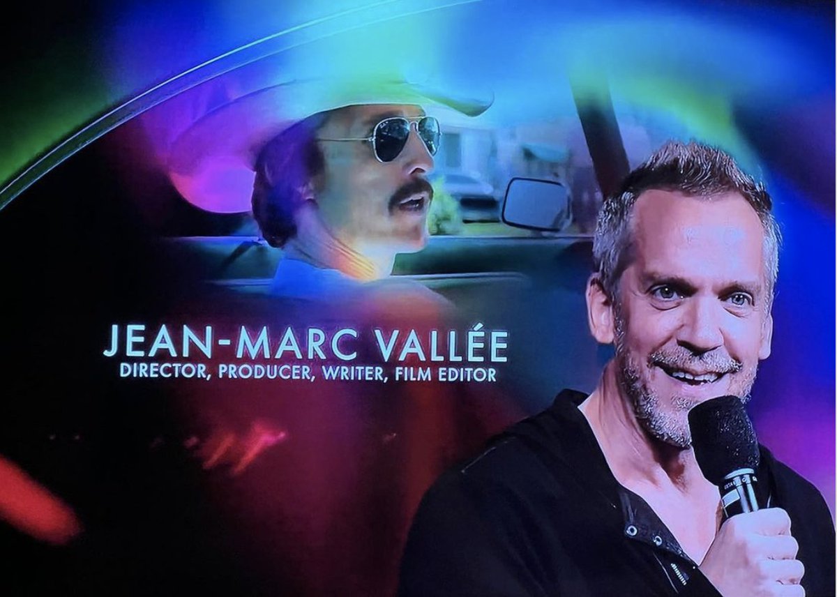 Beautiful to see our dear friend honored at the Oscars tonight. We miss you, Jean-Marc ❤️❤️