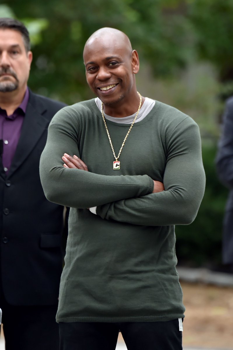 Now I see why Dave Chappelle started hittin the gym