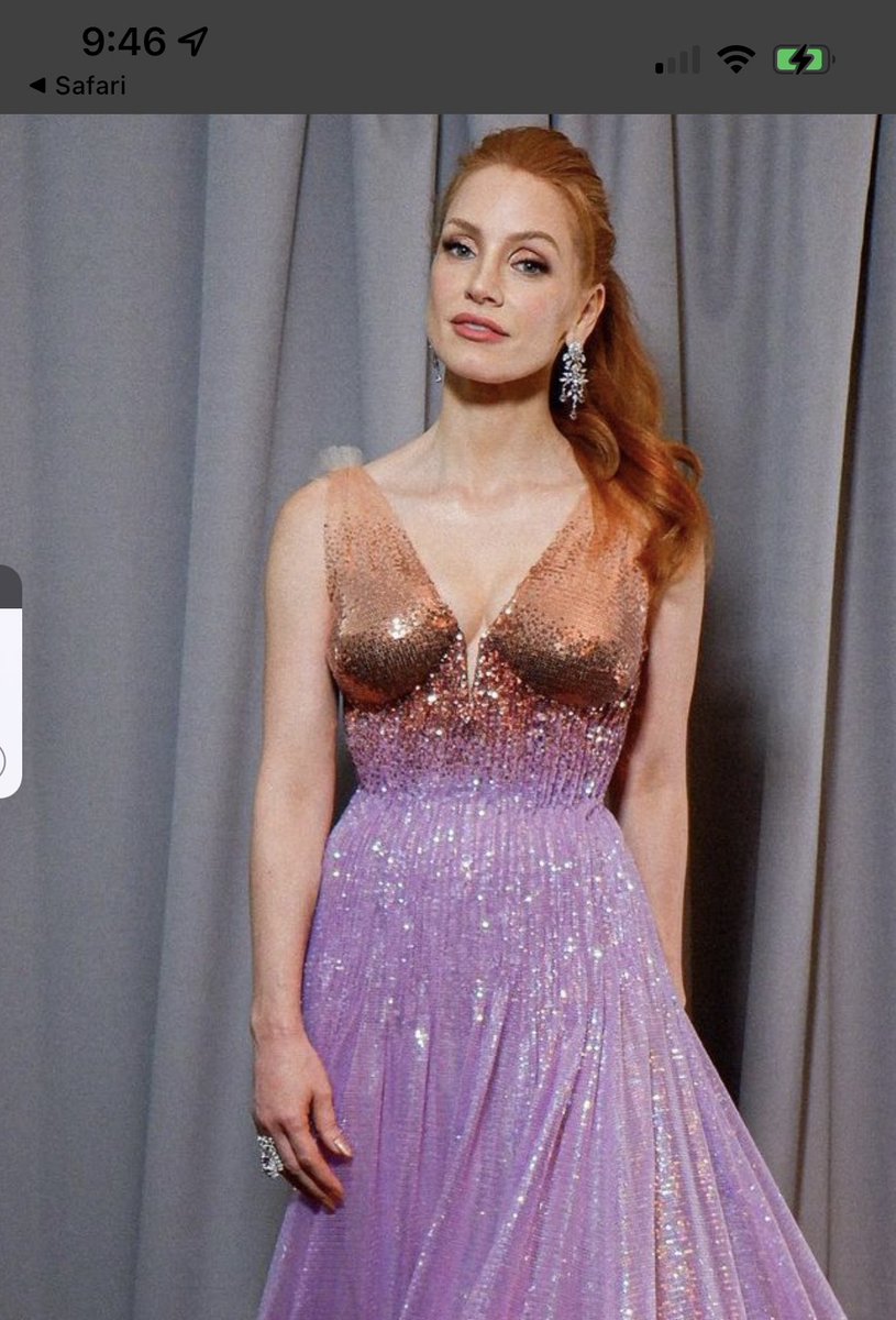 kyleisao's tweet photo. I don’t care what everyone remembers about todays Oscars. @jessicachastain speech should be the moment everyone remembers! https://t.co/LDSFCf3qOG