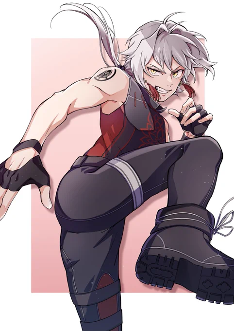 サイバネ 牙崎漣 https://t.co/2zSTSU0yP9 