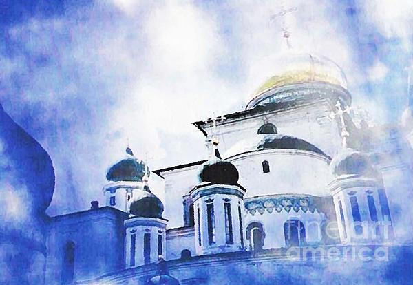 New artwork for sale! - 'Russian Church in a Blue Cloud' - fineartamerica.com/featured/russi… @fineartamerica