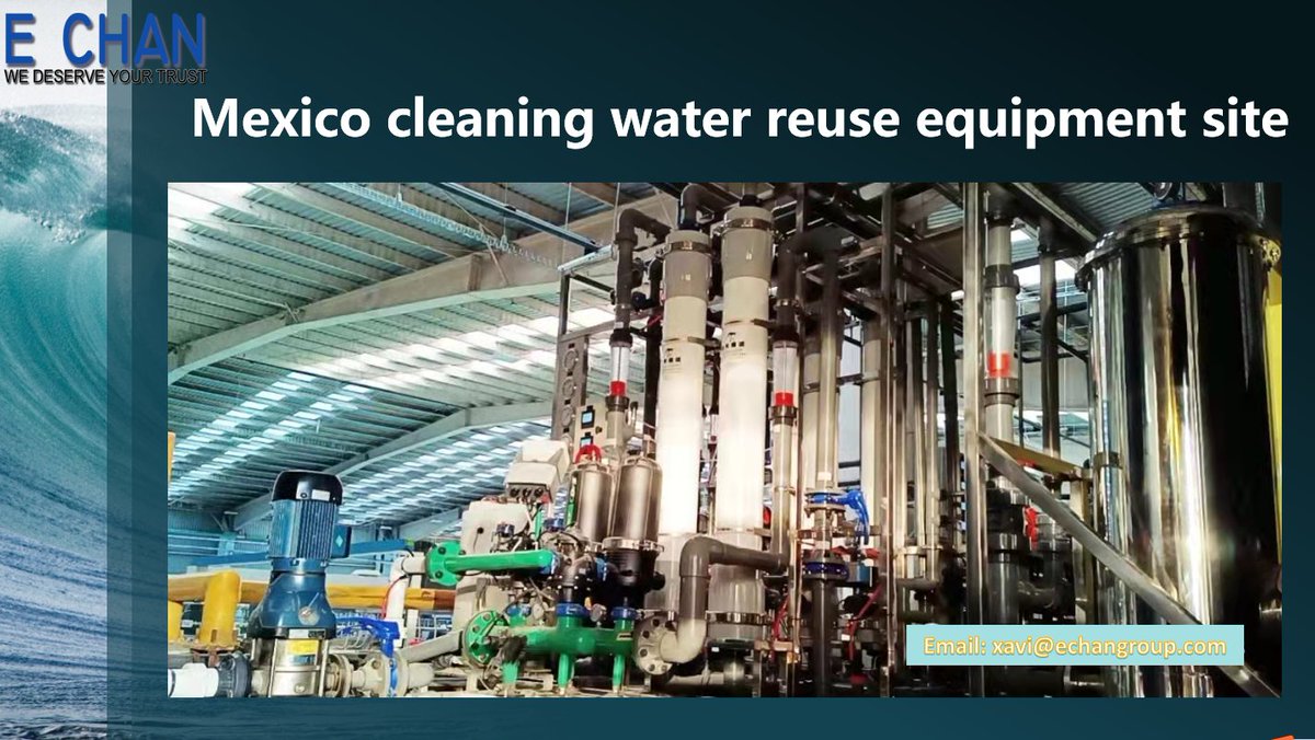 Xxxavilau's tweet image. Water treatment system cases share in Mexico
#glassprocessing
#ceramicprocessing
#watertreatment
#Mexico
#waterequipment
 xavi@echangroup.com