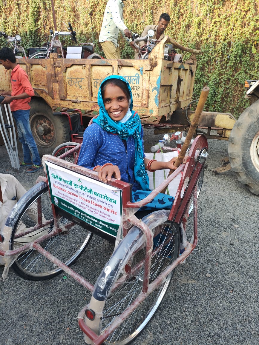 TrustPtc's tweet photo. PFT successfully done 1day camp for distribution of Aids and Appliances to115 differently abled beneficiaries at Ratlam,under CSR initiative of https://t.co/XJYpIUpxiZ of 187devices were distributed in the presenceof MLA&amp;DM Ratlam.@ptc_indialtd @PTC_Financial @PTC_India @mishra_r https://t.co/zFXcroZYjs