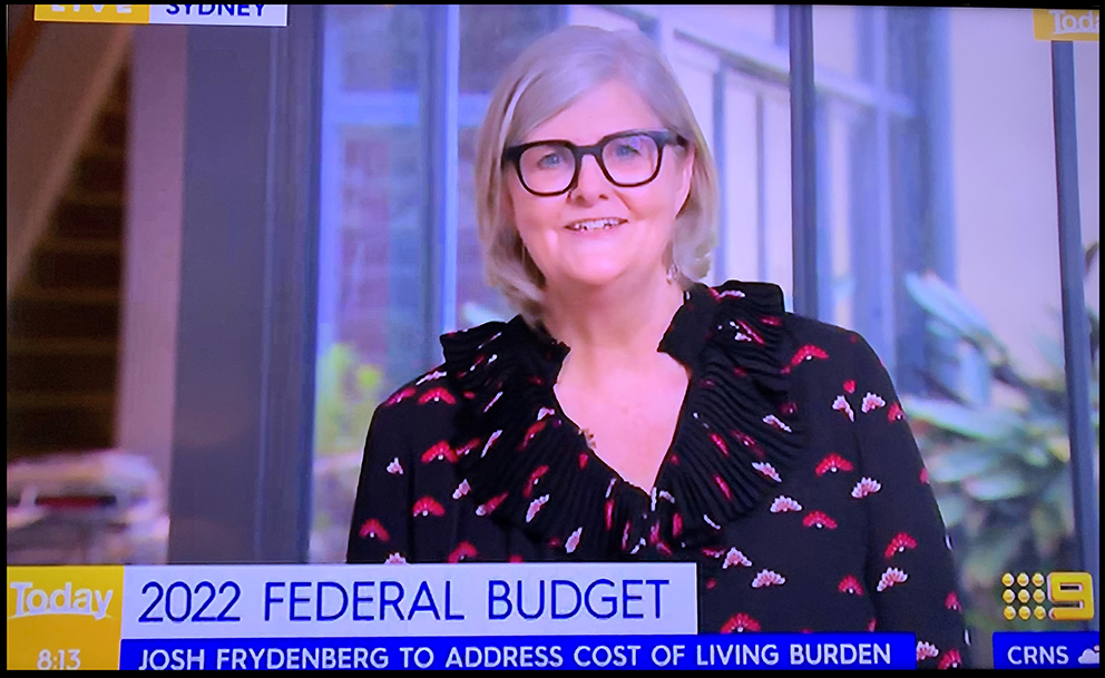 CEW President @sammostyn AO on the <a href="/TheTodayShow/">The Today Show</a> discussing why women's economic participation is one of the most effective and efficient ways to grow the economy ahead of this week’s budget.