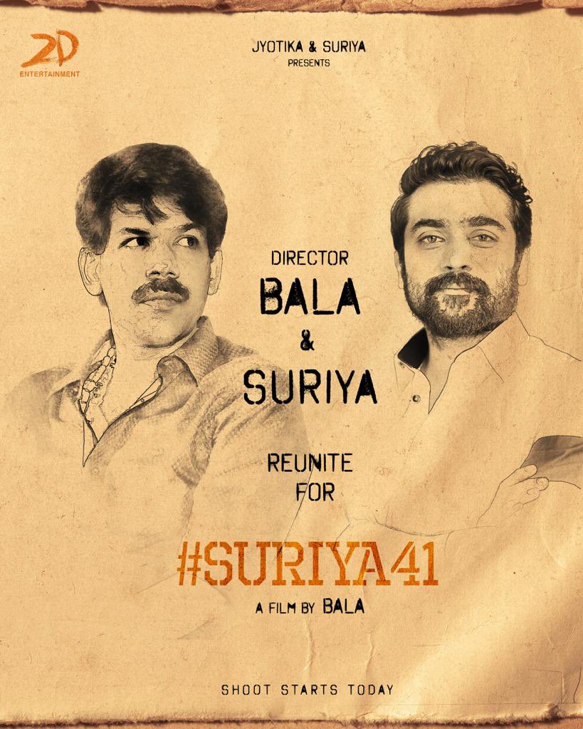 SingamTCR's tweet photo. • #Suriya41 Starts Today | @Suriya_Offl 

@rajsekarpandian @Ravikumartcr @AKSSFWA @singamgroup8 https://t.co/TsCTBQsqMU