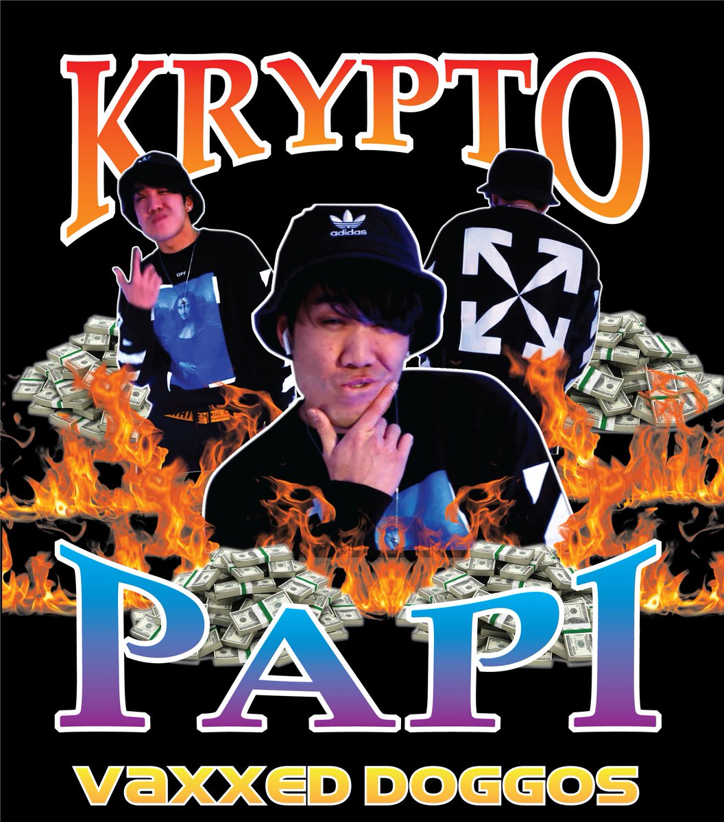 W3Kasper's tweet photo. KryptoPapi is for the streets. @jomaoppa @VaxxedDoggos @KryptoPapi_ https://t.co/EnI1tCGuyw