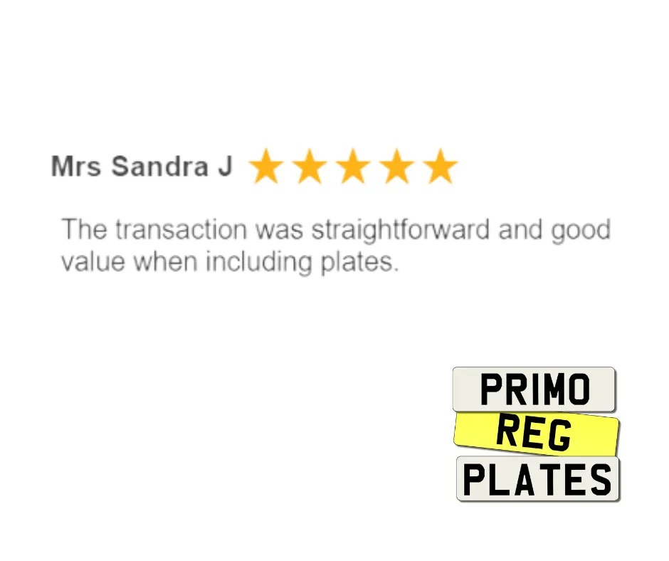 PrimoReg's tweet image. Good Morning everyone! This latest review made us very happy here at Primo.
#PrimoRegistrations #Review #News #Feedback #Primo #CarReg #NumberPlate #FiveStar #MondayMotivation #PersonalisedPlates #registrationplate #regnumber #registrationplate #CherisedRegistration #regnumber
