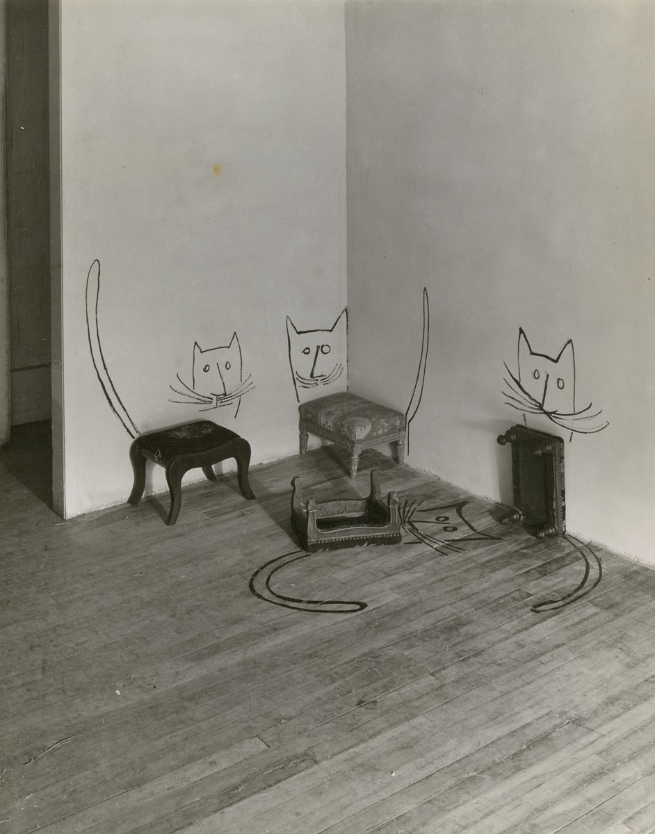 #fotodelgiorno: Saul Steinberg 1950