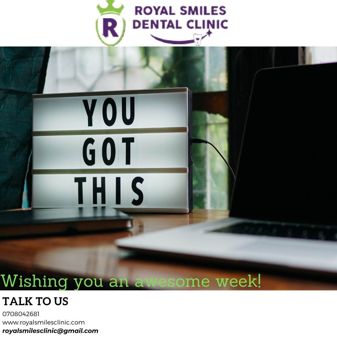 Why is Monday the most unpopular day of the week😂?

Anyways,we thought we should remind you that you got this💪..Go and prosper in all you do✨!

Also, we'd love to help you with all your dental issues.Book your appointment! Call📞:

0708042681
#premiumdentalcare