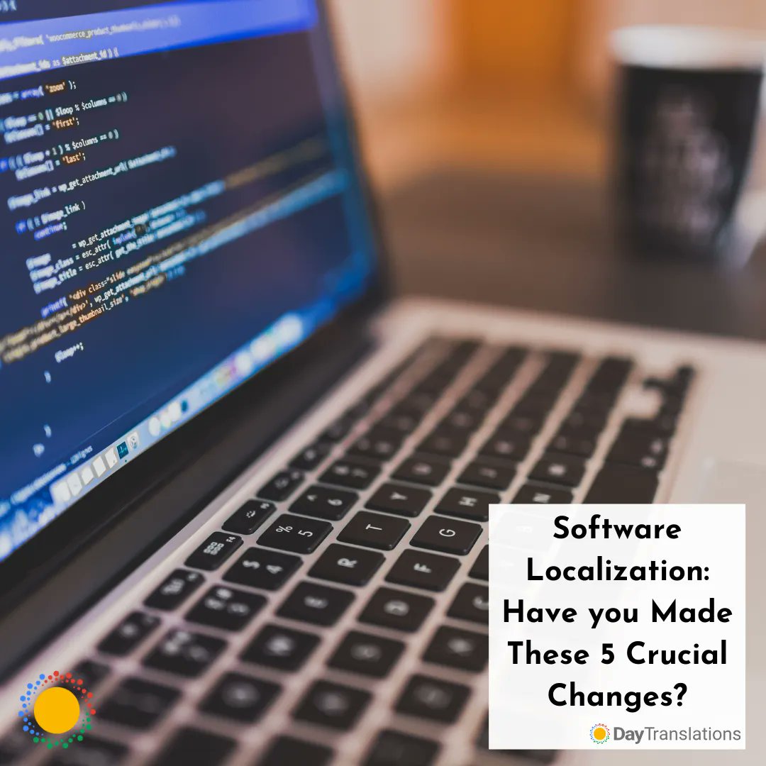 DayTranslations's tweet photo. Software transcends cities, countries, and even continents.
The problem is, if a potential user struggles to navigate your software due to a language barrier, they wouldn’t enjoy it. But we have a solution: #Software #localization! 
https://t.co/LnqS85bEio
#localizationservices https://t.co/Yq01HivkOO