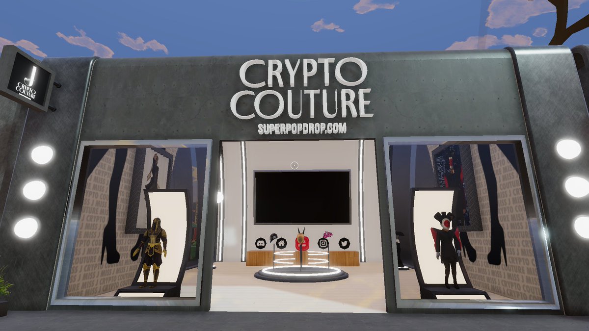 nftrunway's tweet photo. Come check out the #CryptoCouture boutique in #Decentraland where the #zoro14k mask and more is being sold!
-
#3dReal #Metavetail #NFTFashion #Metaverse
#NFTRunway #ETHDenver #NFT #Fashion #NFTCollectibles #Ethereum #superpopdrop https://t.co/fBNneaYVlb