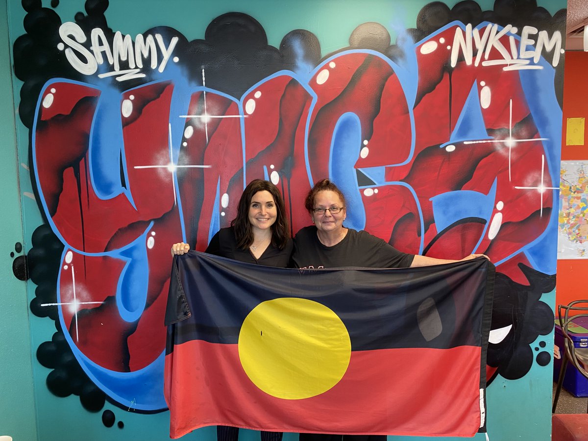 Wonderful to meet Jude Brown and team Palmerston Youth Space at <a href="/YMCAOFTHETOPEND/">YMCA of The Top End</a>, and to hear about some of the practical steps we can take to best engage young voices in the NT. 
<a href="/missalanajames/">Alana James</a> #MattFeutrill